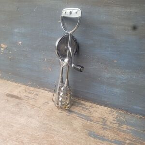 Rustic Hand Mixer Vintage 1950s